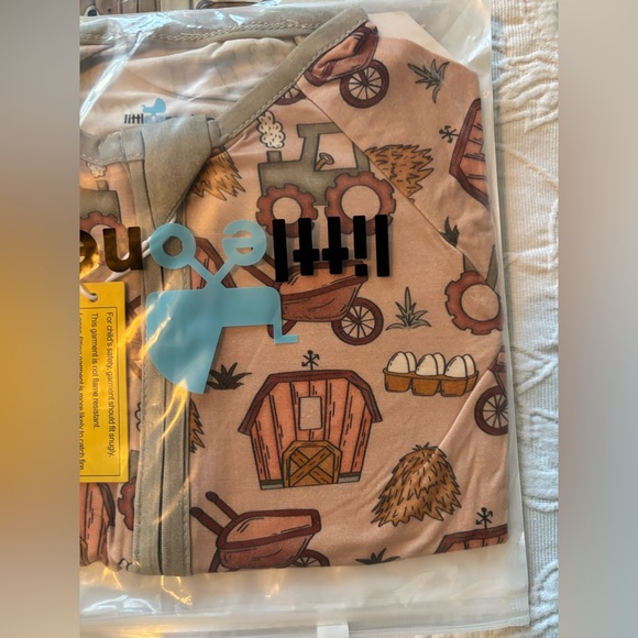 Little One Shop Bamboo One Piece Pajamas boy 3T NWT (4 pack) - Picture 5 of 5